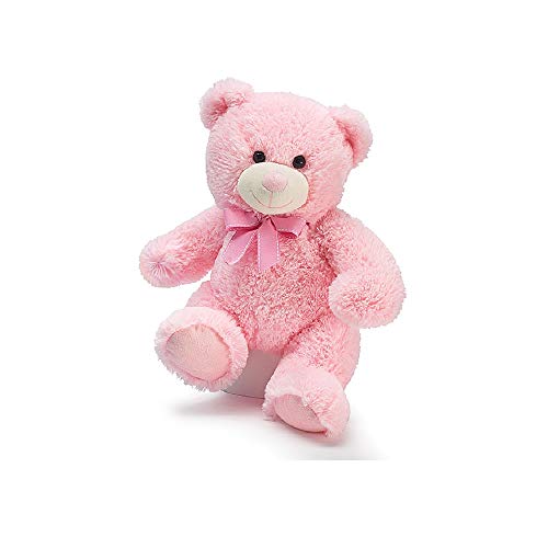 Burton & Burton Plush Pink Bear, 16 inches - Image 5