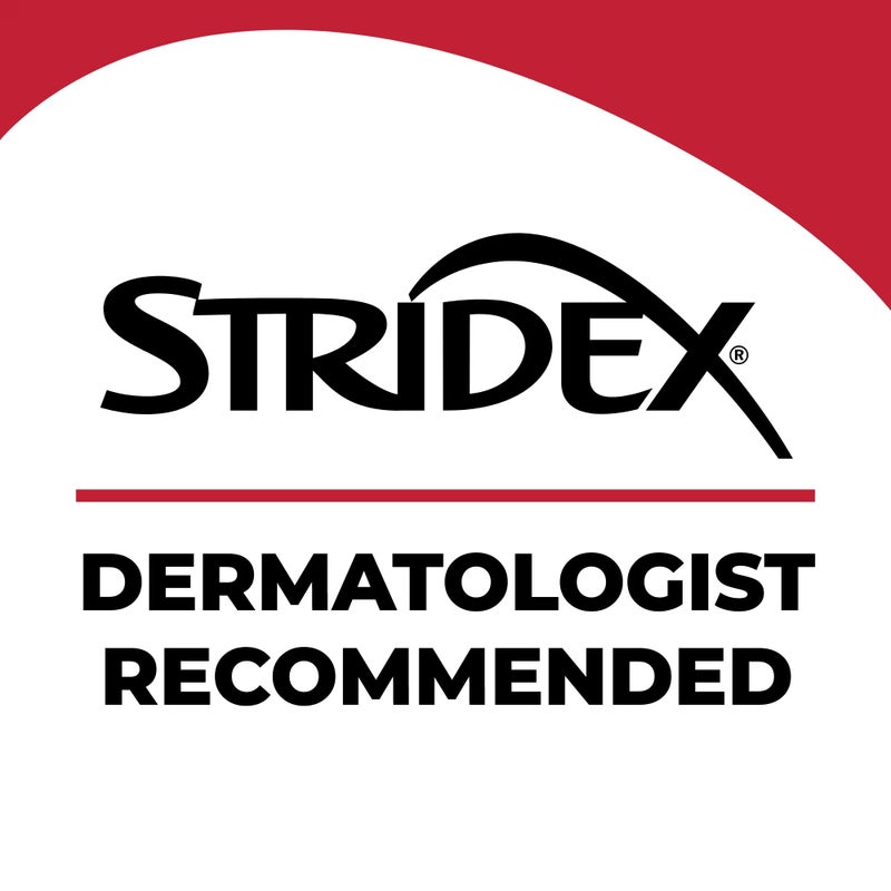 Stridex Medicated Acne Pads, Maximum, 55 Count â€“ Facial Cleansing Wipes, Alcohol Free, Acne Treatment for Face, For Moderate Acne, Smooth Application - Image 5