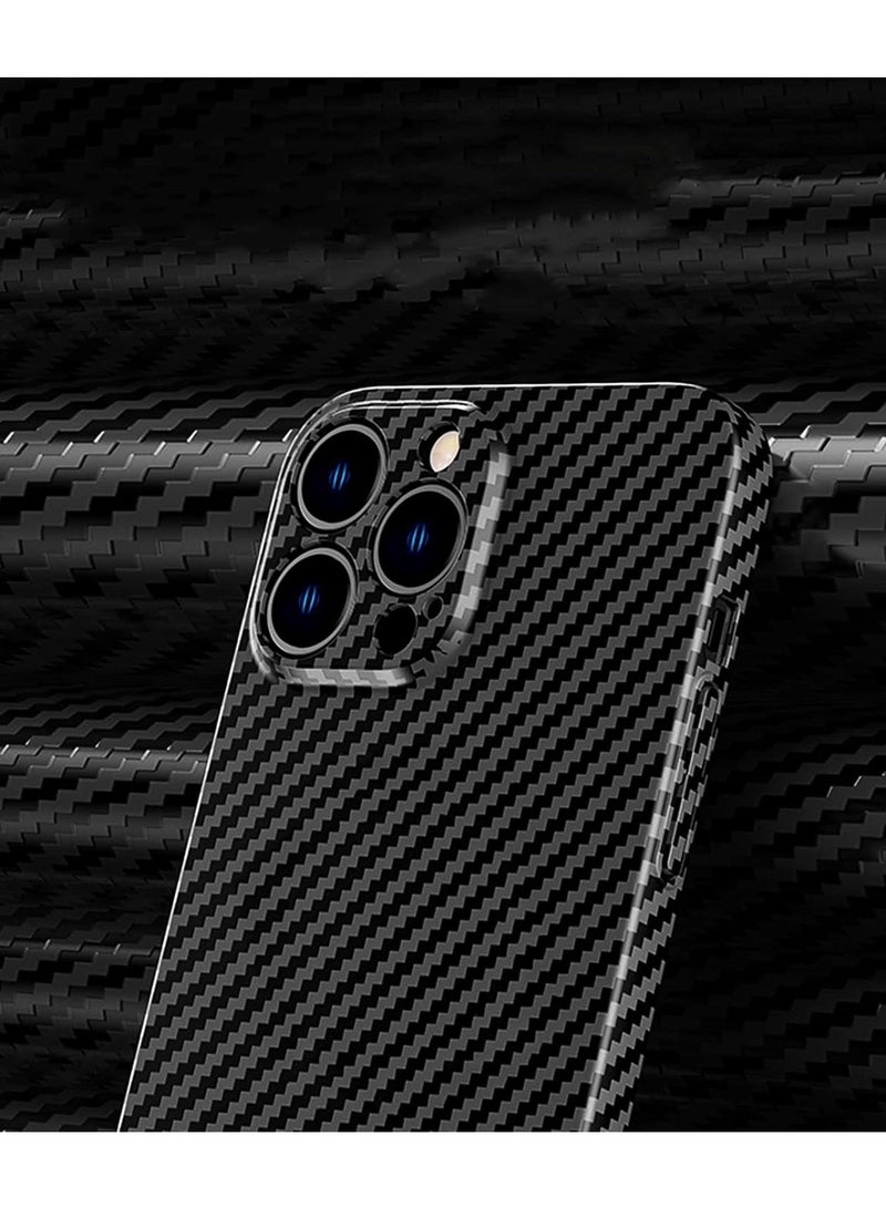 إلترازون Personality Handsome Light Thin Carbon Fiber Pattern PC Phone case Compatible with iPhone 15 Plus Unique Comfortable Cool Shockproof Back Cover - Image 4