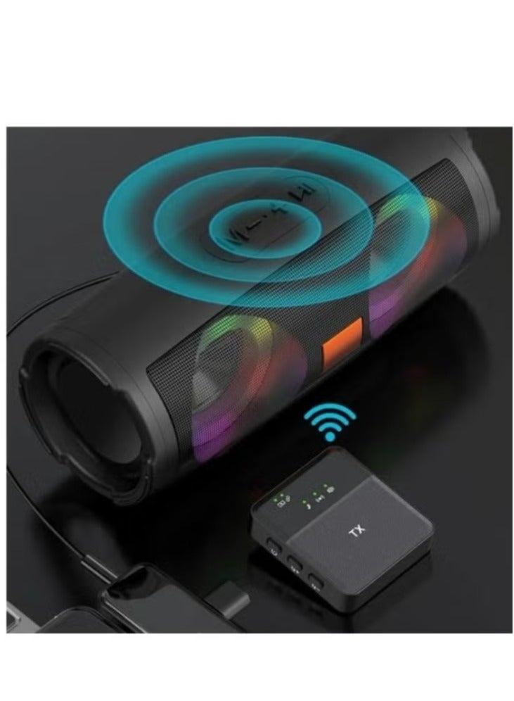 Tx 3-in-1 Square Wireless Lavalier Microphone for iPhone, Android, Speaker, Camera – 10-Hour Battery, Mini Microphone with Noise Reduction for Video Recording, Vlogging, YouTube, TikTok – SX31 Single Mic - Image 4