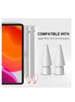 Y&D Replacement Tips Compatible with Apple Pencil 2 Gen iPad Pro iPencil Nib for 1 st/Pencil White Pack  - Image 5