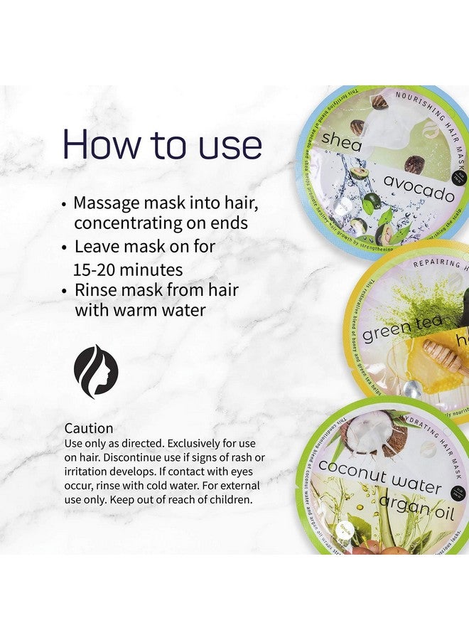 سبا لايف قناع الشعر الطبيعي المتنوع من سبا لايف، عبوة من 9 قطع - Image 5