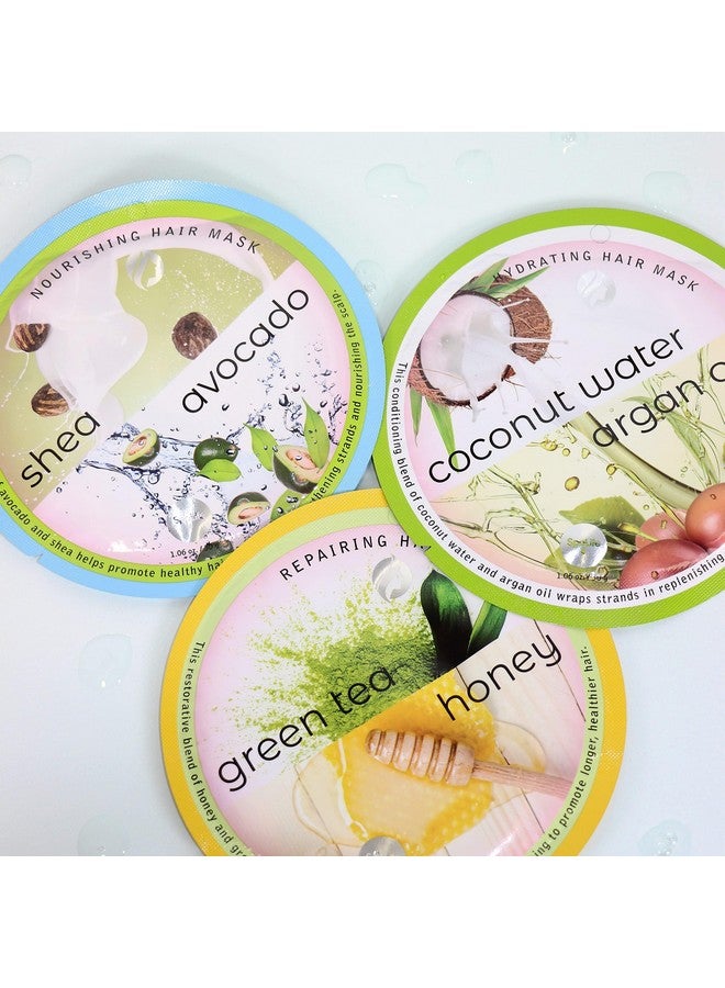 سبا لايف قناع الشعر الطبيعي المتنوع من سبا لايف، عبوة من 9 قطع - Image 3