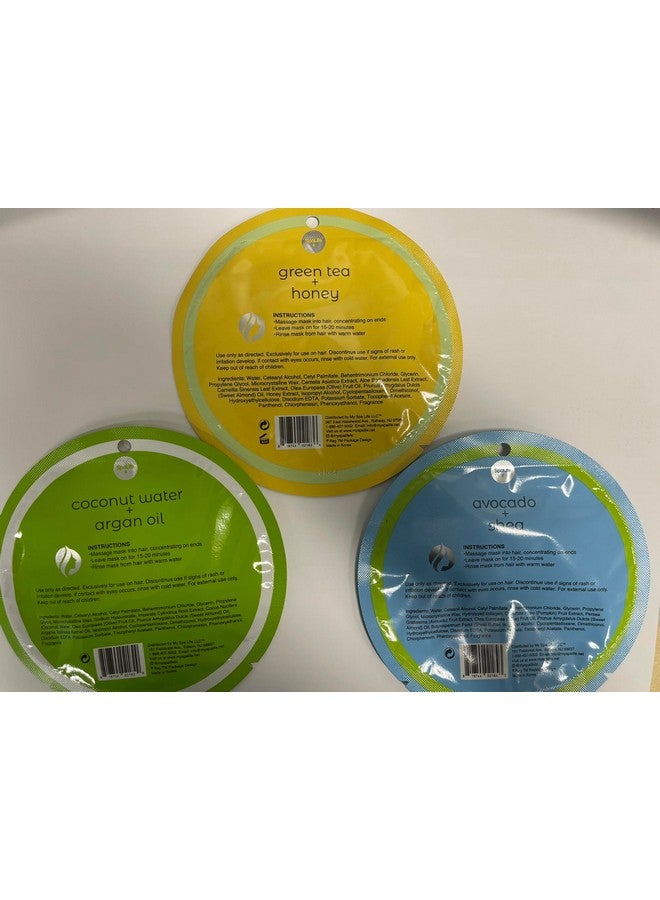 سبا لايف قناع الشعر الطبيعي المتنوع من سبا لايف، عبوة من 9 قطع - Image 2