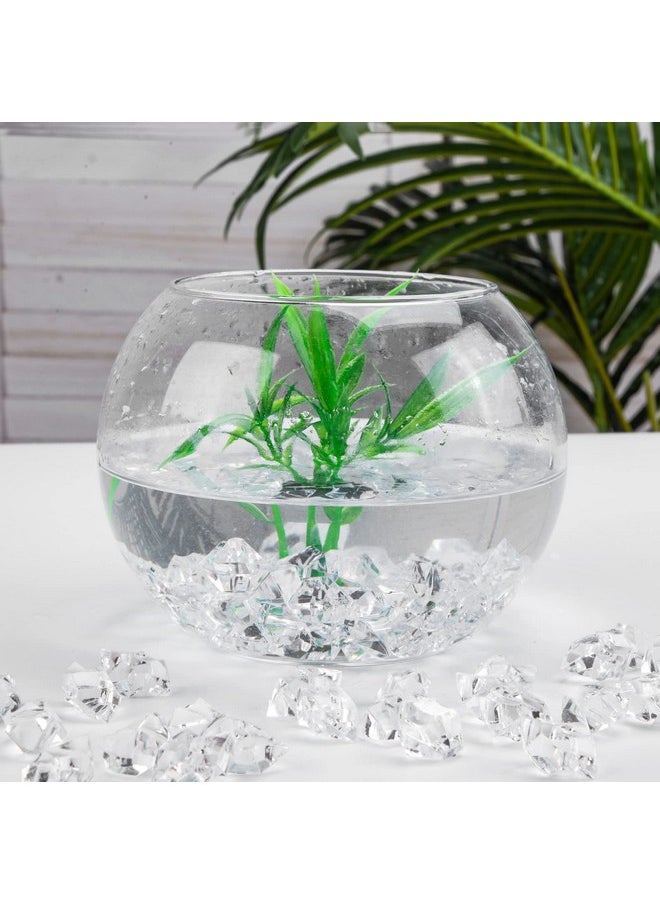 DomeStar - Fake Ice Rocks, 150Pcs Acrylic Gems Crystals Clear Rocks Plastic Diamonds Vase Centerpiece For Christmas Vase Fillers Winter Decoration Party Table Scatter Wedding Food Display - Image 1