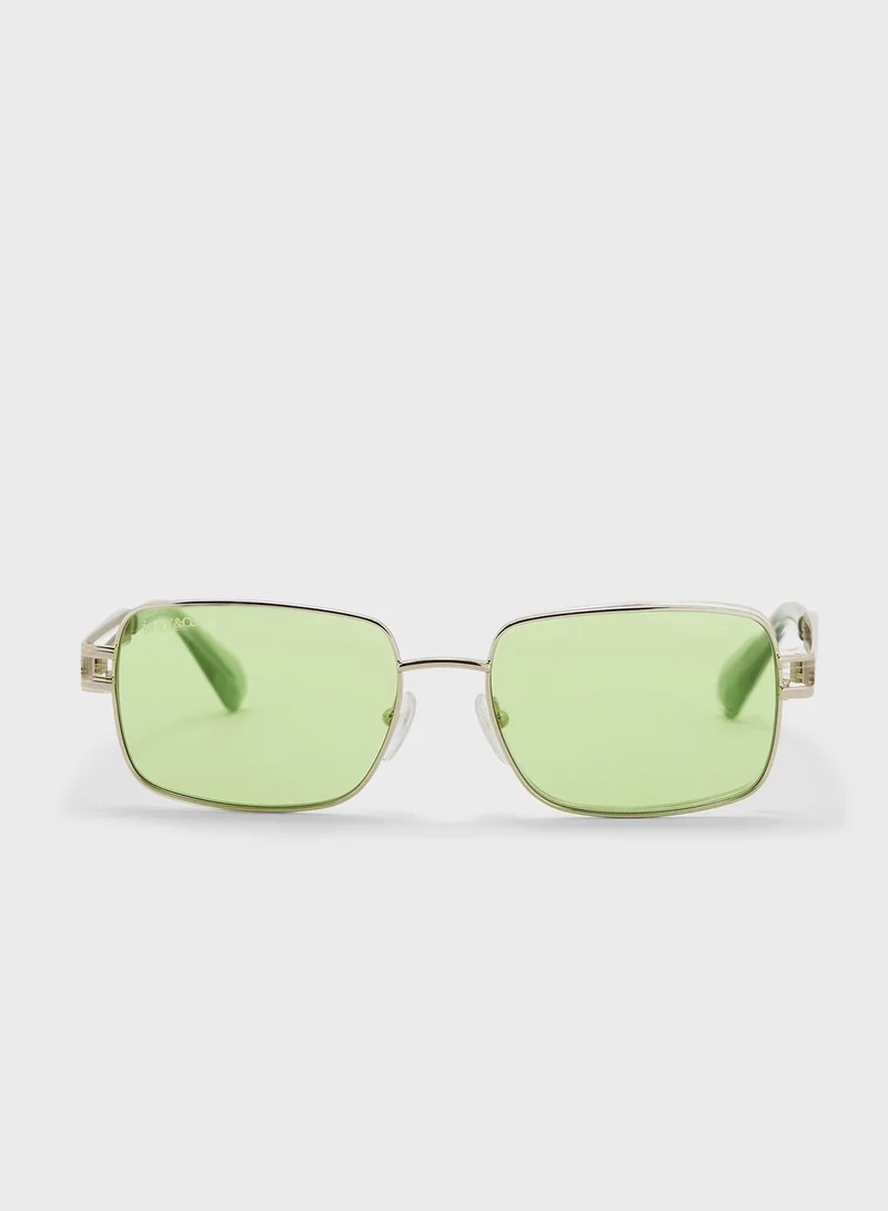 MAXCO Rectangle Shape Sunglasses