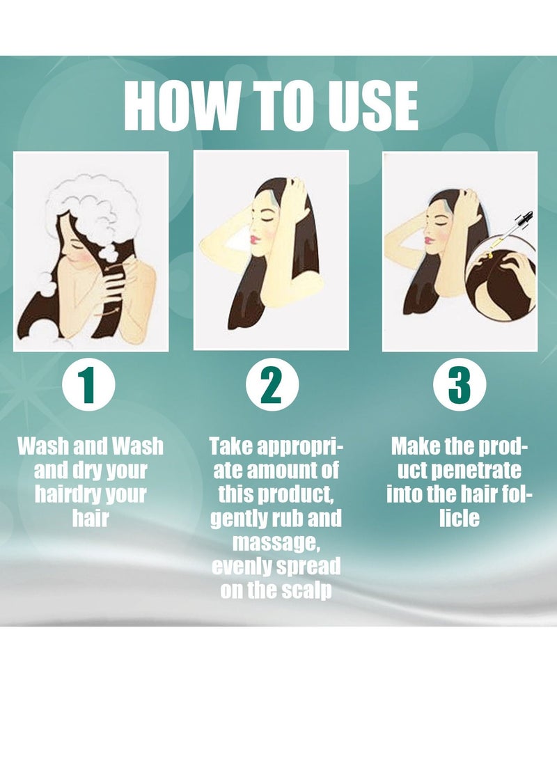 EELHOE Natural plant essential oil repairing hair follicle growth liquid - Image 5