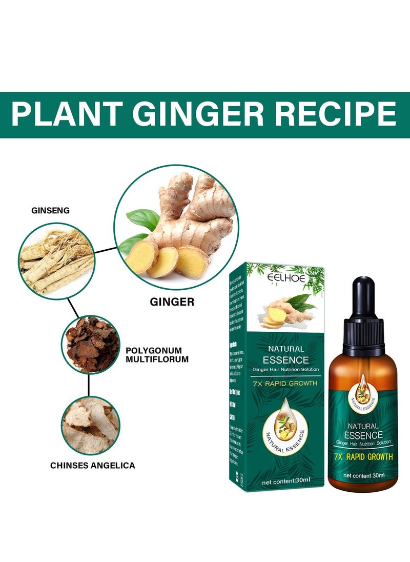 EELHOE Natural plant essential oil repairing hair follicle growth liquid - Image 3