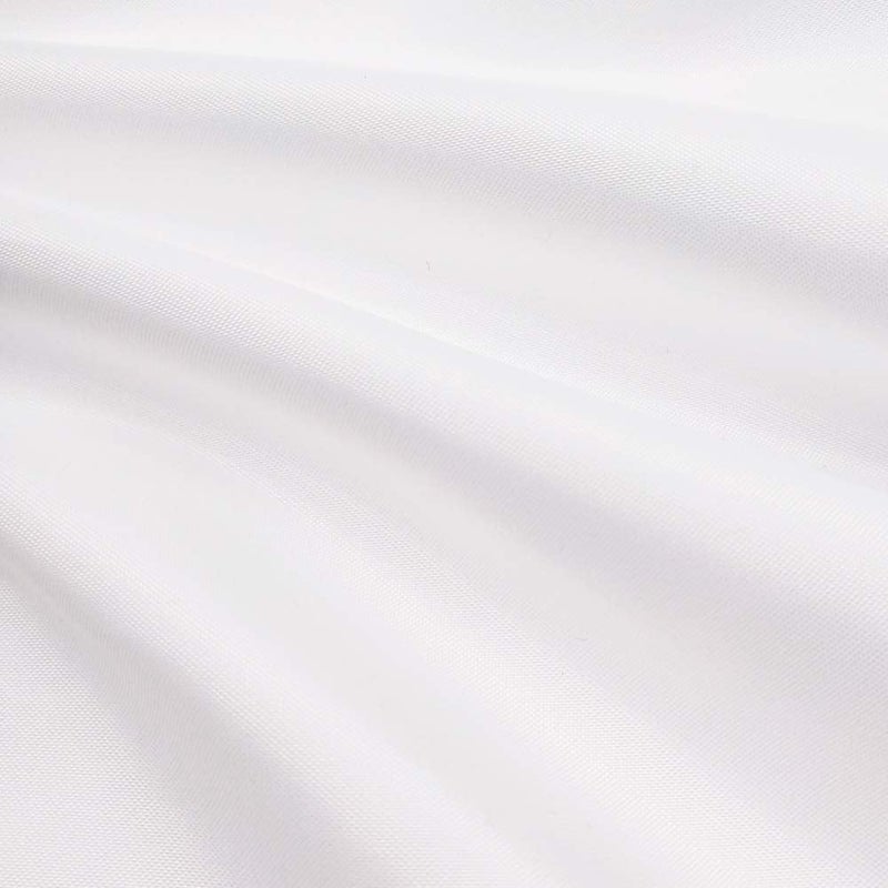 WellColor 36x72 Shower Curtain Liner, Water Repellent Small White Fabric Cloth Shower Curtain Sets for Spa Hotel, Machine Washable, Odorless, Stall Size - Image 4