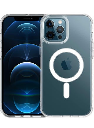 Magsafe Case for iPhone 12 Pro Max Magsafe Clear Cover Magnetic Wireless Charging Support, Shockproof Protection, Scratch-Resistant for iPhone 12 Pro Max - Clear - pzsku/Z8FF99189A8E2731CE8F6Z/45/_/1732433532/2a896d42-df25-46eb-ba66-5664090bc3cd