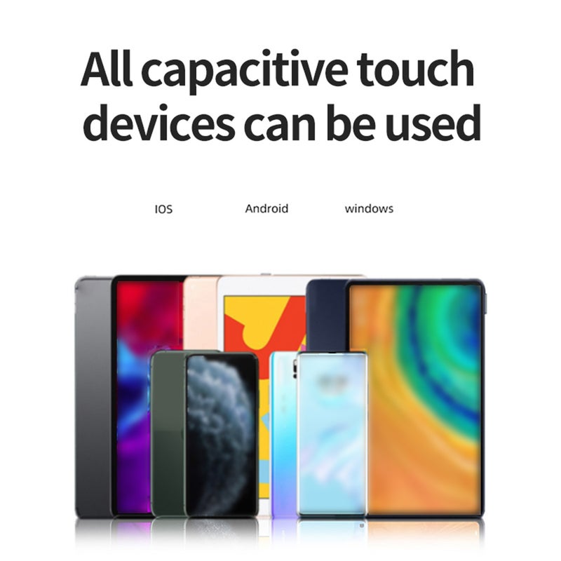Stylus Universal Capacitive Pen Magnetic Adsorption Smooth Writing and Drawing No Delay Magnetic Design for Easy Storage, with Real-Time Power Display and Replaceable Durable Tip, Compatible with - Image 3