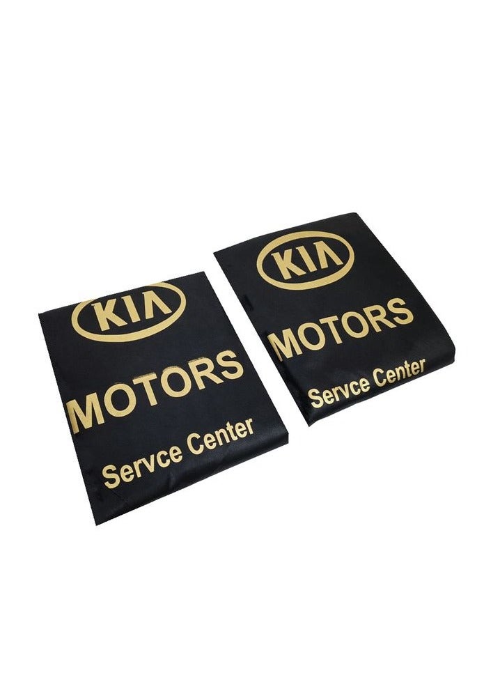 KIA Universal Car Seat Dust Dirt Protection Cover, Car Seat Cover, Extra Protection For Your Seat 2 pcs Set - Image 3