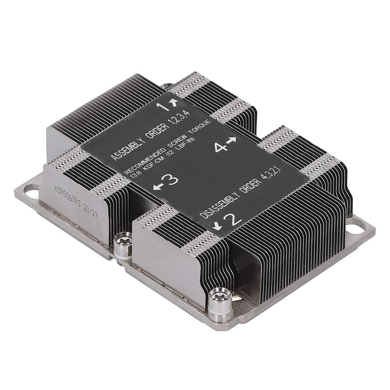 SNK - P0067PS CPU Heat Sink for Intel Xeon Scalable Processor, LGA 3647-0 1U Passive Cooler, Compatible with Purley Platform X11 Server, Supports Up to 205W TDP - Image 5