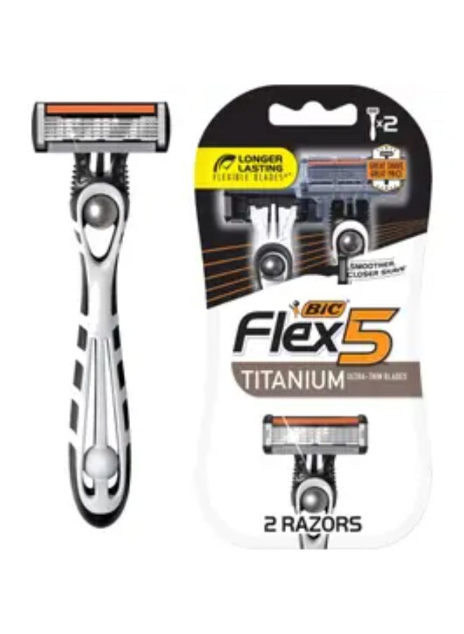 Bic Razors Flex 5 Hybrid Men's with Refills