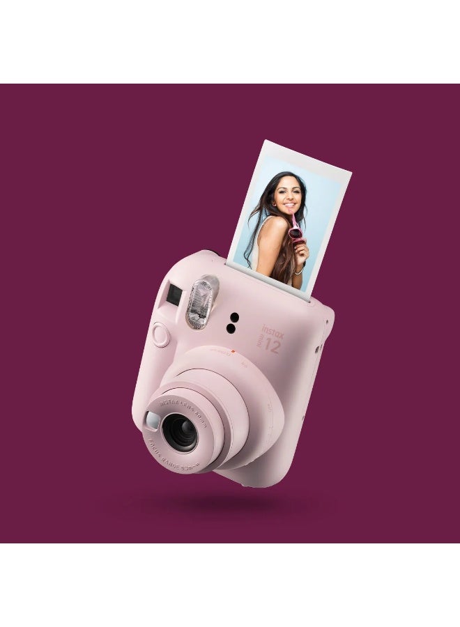 Instax Mini 12 Christmas Gift Box – Purple Instant Mini 12 Camera with Brown Case, White Mini Film, Photo Frame, Pegs and Batteries – Perfect Christmas Gift for Kids, Teens, and Adults - Image 3