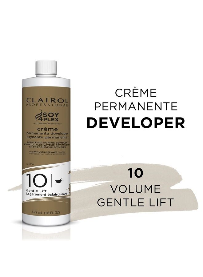 CLAIROL PROFESSIONAL Crème 10 volume Hair Developer, 16 oz - Image 2