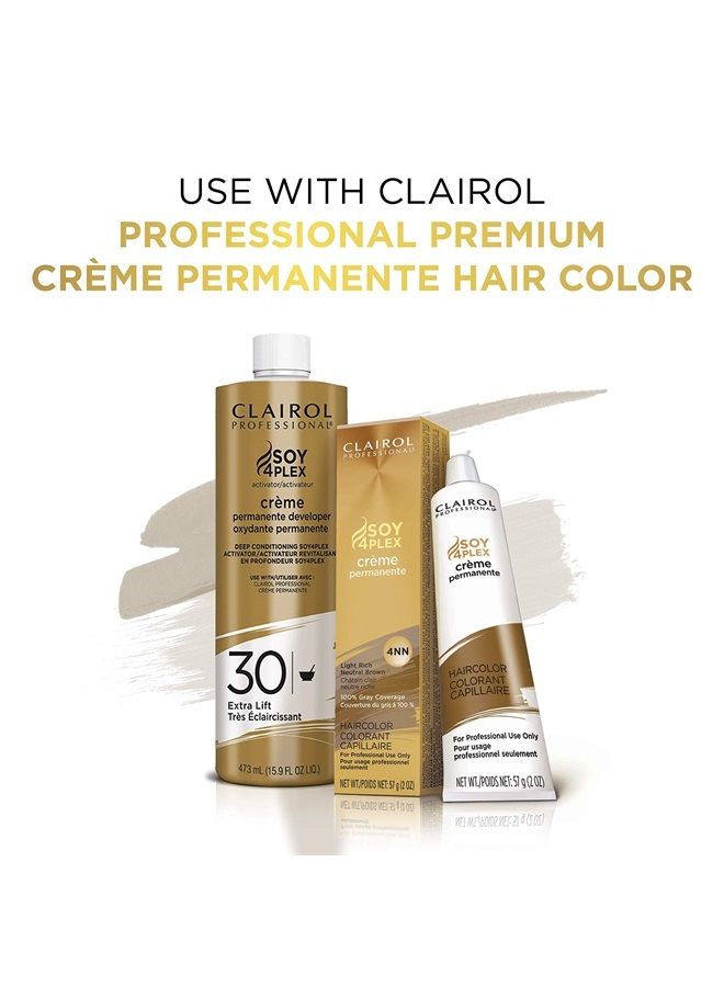 CLAIROL PROFESSIONAL Crème 10 volume Hair Developer, 16 oz - Image 4