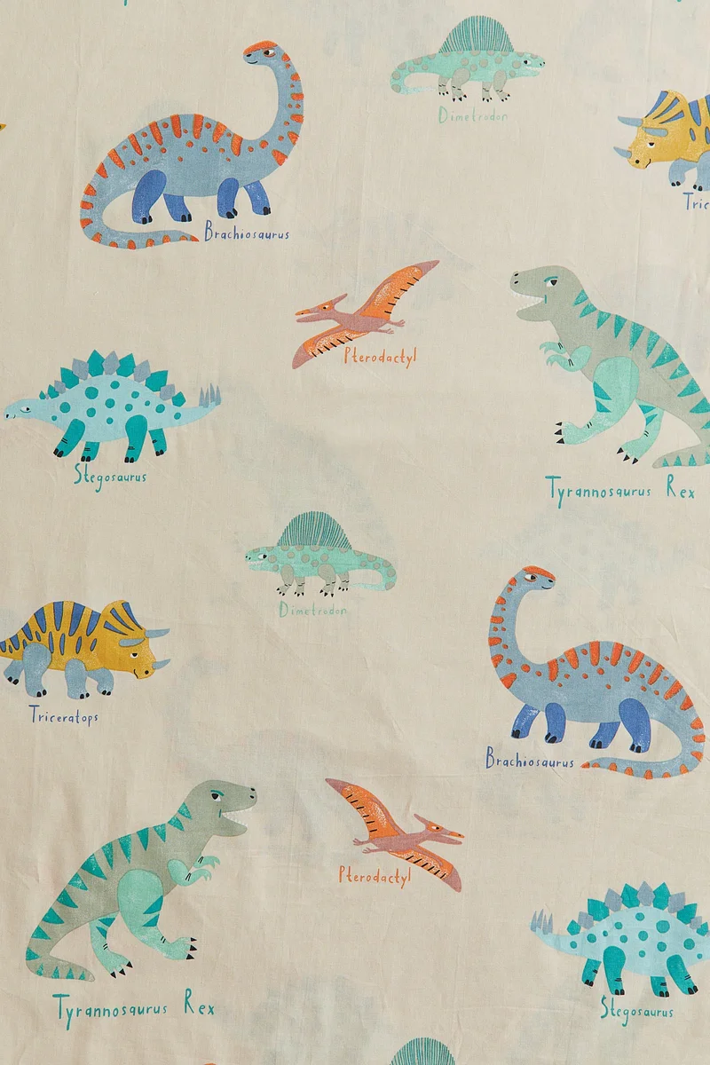 H&M Patterned single duvet cover set