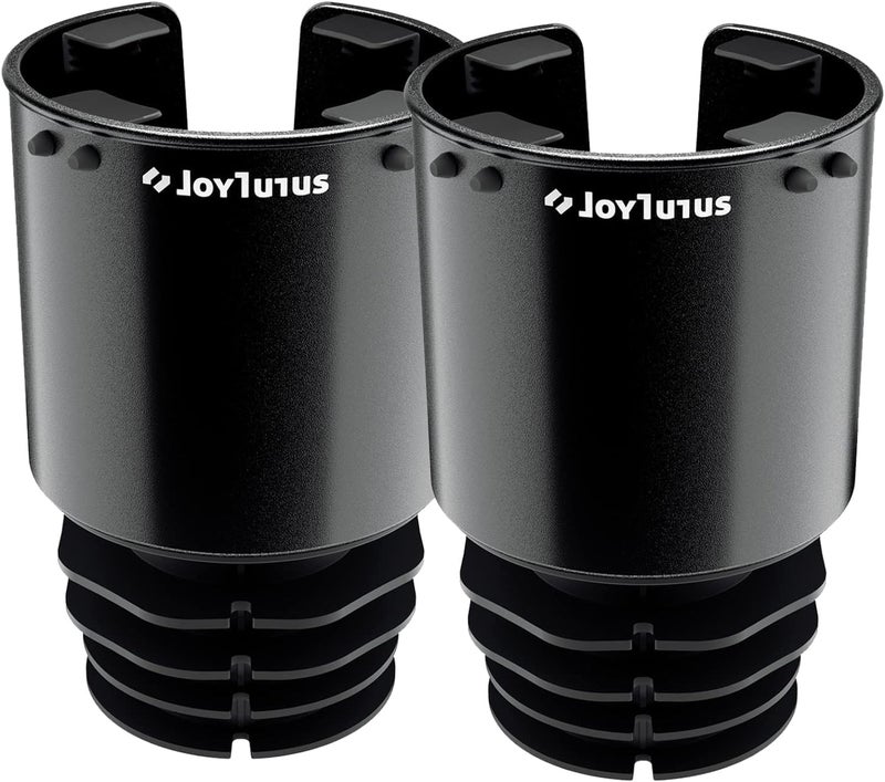 JOYTUTUS Cup Holder Expander for Car, 2 Pack Car Cup Holder Expander for YETI, Hydro Flask, Nalgene, Large Car Cup Holders Hold 18-40 oz Bottles and Mugs, Universal Car Cup Holder Adapter - Image 1