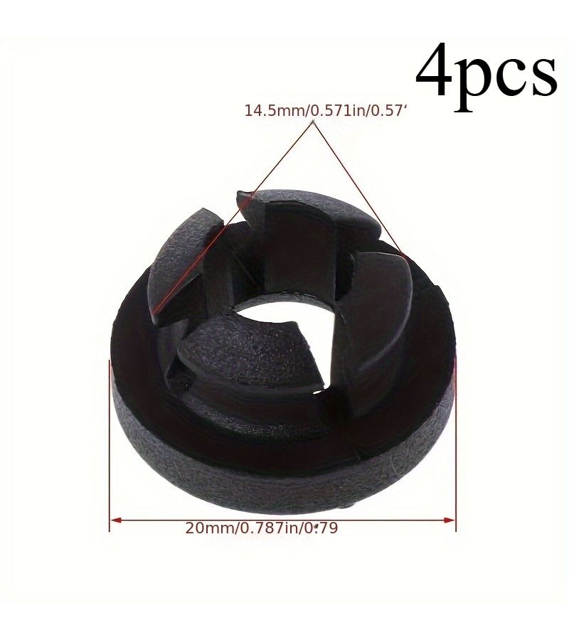 4Pcs Car Hood Gas Spring Support Bracket Compatible With Nissan Grommet Skyline R32 X Trail T30 Almera Ethereal Artima Mikla Pathfinder Without Battery - Image 1