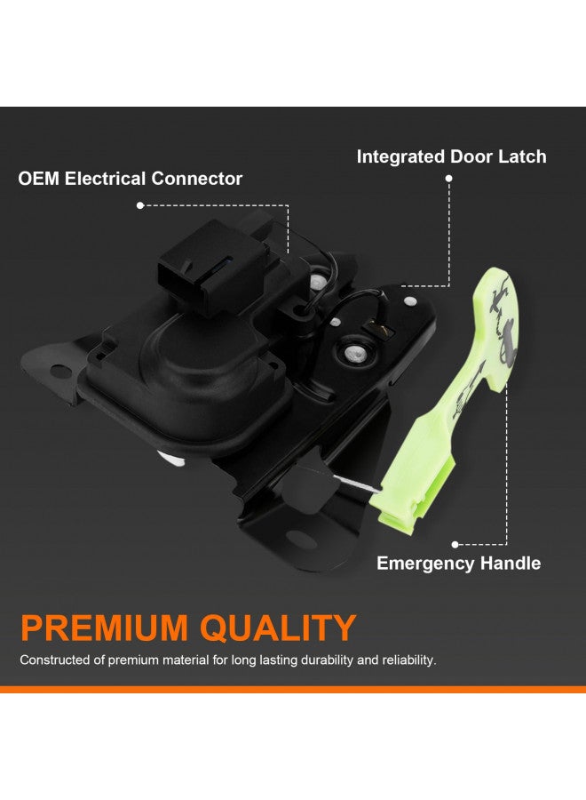 Yinlowa Trunk Latch 931-714 5056244AA 5056244AB for 2006-2018 Dodge Charger Challenger Avenger Dart SXT, 2011-2018 Chrysler 300 200 Trunk Latch Assembly Tailgate Lock Actuator  - Image 3
