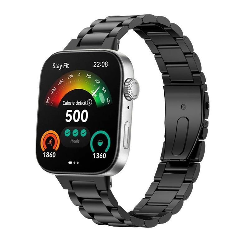 Metal Portable Smartwatch Band in Rose Gold for daily smartwatch wear and replacement strap Family Use Everyday Use Home Use Travel Use Outdoor - Image 3