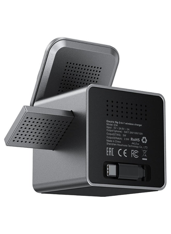 AceFast Fast Wireless Charger Desktop Holder E34 - Image 5