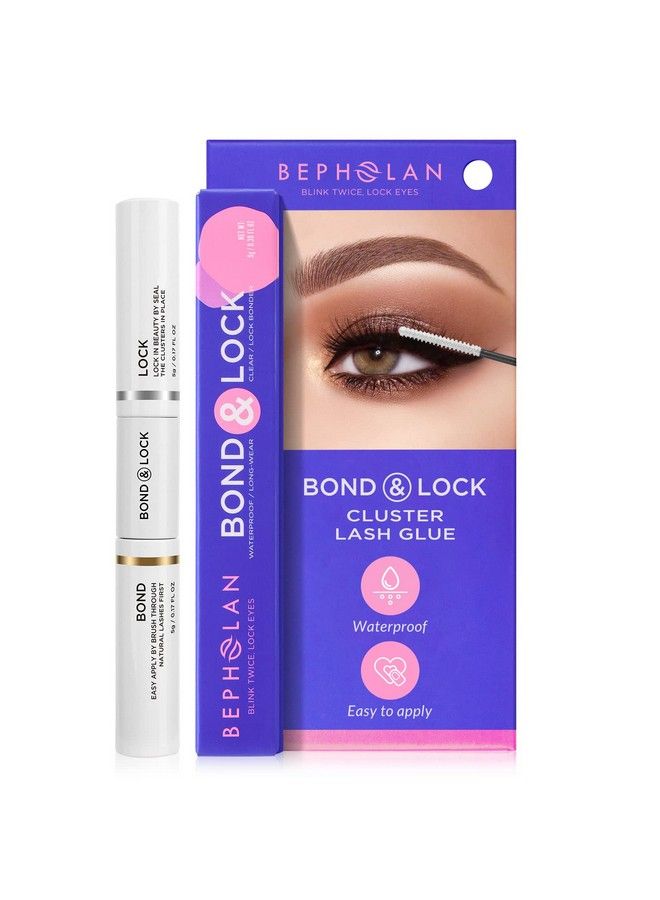 BEPHOLAN لاصق رموش وSeal لتمديد الرموش - لاصق ماسكارا مدعوم بالبيوتين وفيتامين E - ثبات قوي جداً وخالي من اللاتكس - مناسب للعيون الحساسة 0.30 أونصة - Image 3