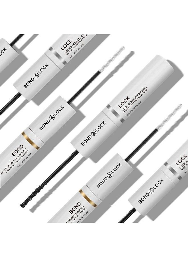 BEPHOLAN لاصق رموش وSeal لتمديد الرموش - لاصق ماسكارا مدعوم بالبيوتين وفيتامين E - ثبات قوي جداً وخالي من اللاتكس - مناسب للعيون الحساسة 0.30 أونصة - Image 4