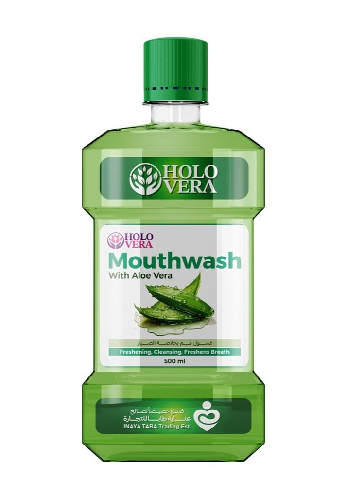 HOLO VERA Aloe Vera Mouthwash 500ml