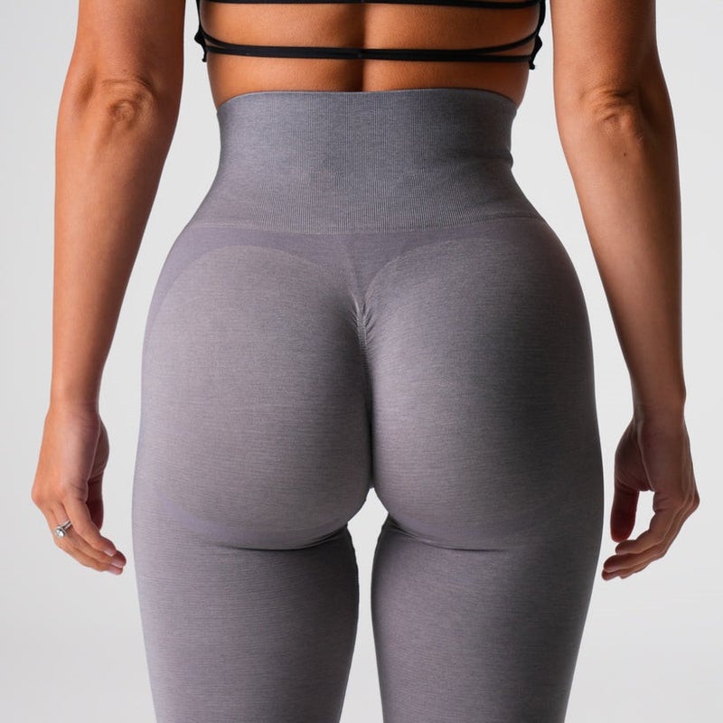Specially Designed For Tight-Fitting Butt-Lifting Smiley Pants 2.0 Cationic Fitness Pants Yoga Pants Seamless Nine-Point Pants - Image 2