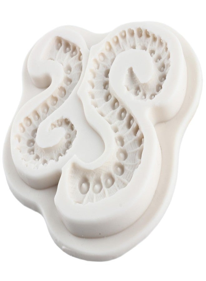 YANQINMS Sea Octopus Tentacles Silicone Mold Tentacles Fondant Molds for Cake Decorating Cupcake Topper Candy Chocolate Polymer Clay Gum Paste - Image 5