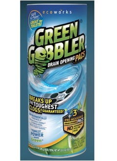 GREEN GOBBLER Drain Opening Pacs 555 Gram 3 Count  - Image 1