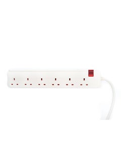 Legrand Power Extension Cord 4 Sockets 2USB 6 Sockets 3M Black and White  - Image 4