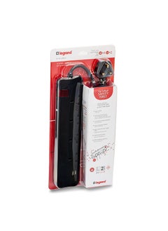 Legrand Power Extension Cord 4 Sockets 2USB 6 Sockets 3M Black and White  - Image 3