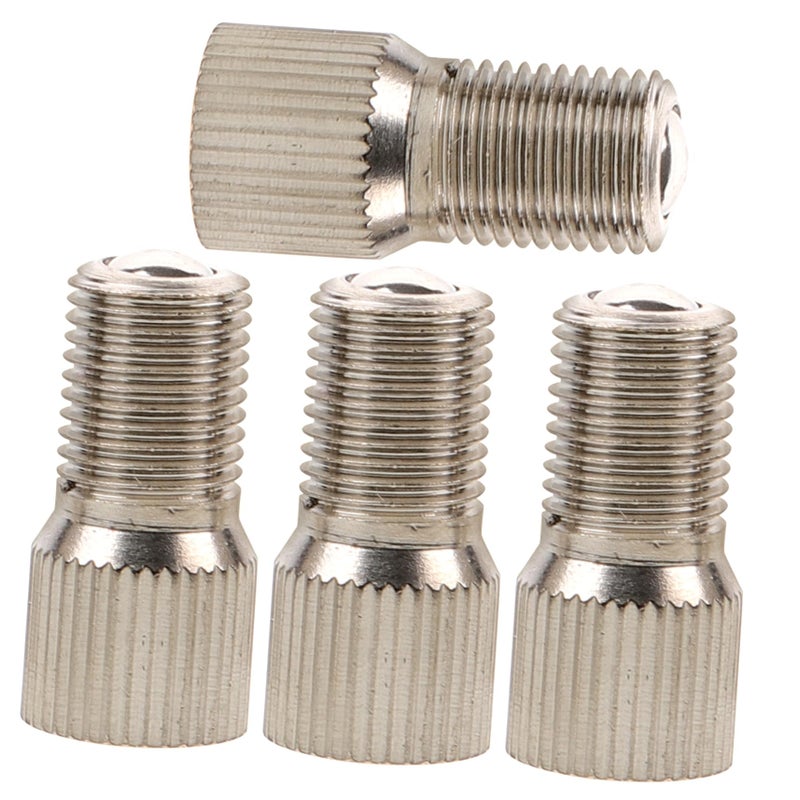 Copper Plated Nickel Motorcycle Valve Stem Extenders 4pcs For All Bikes Easy Installation - Image 2