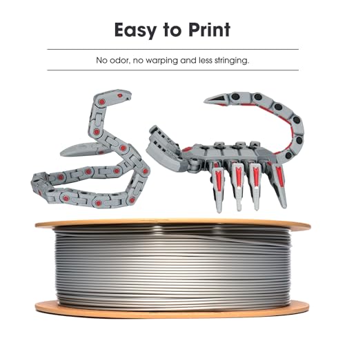 eSUN PLA Basic Filament 1.75mm, 3D Printer Filament High Speed PLA for Fast Printing, 1KG Spool (2.2 LBS) 3D Printing Filament for High Speed 3D Printers, Green - Image 4