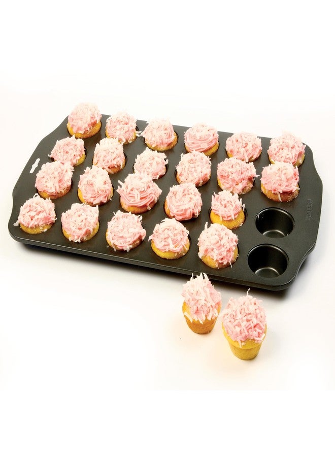 Norpro 24 Mini Muffin Pan, 1 EA, Shown, 2 inch Top, Mini, not Standard Size - Image 3