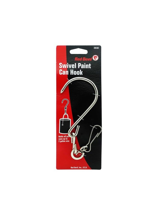 Red Devil 3930 Spring Paint Can Hook, Twin, Silver - Image 1
