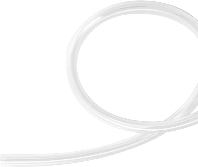 ABIGABETH Food Grade Silicon Tubing Hose - 5/16" ID x 7/16" OD 3 Feet High Temp Pure Silicone Hose, Flexible Silicone Rubber Tube For Home Brewing Pump Transfer Winemaking, Kegerator,Aquaponics - Image 1