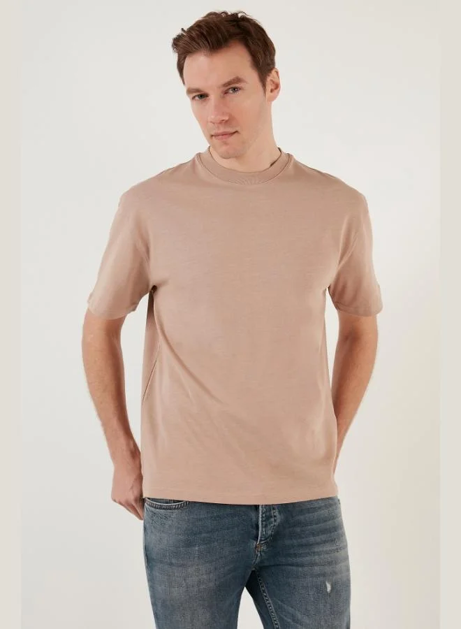 Buratti Buratti Cotton Relaxed Fit Crew Neck T-Shirt Men's T-Shirt 5905446