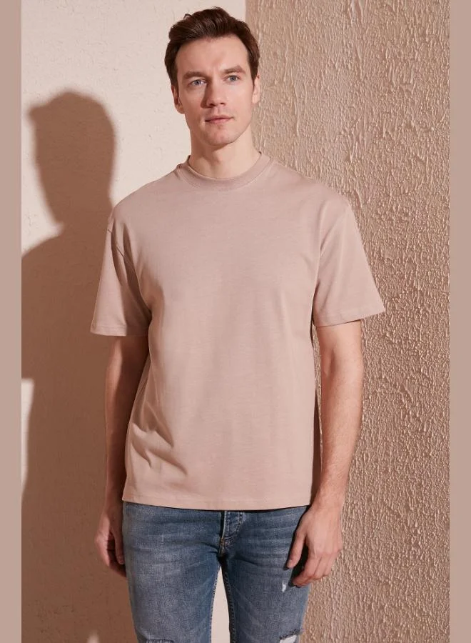 Buratti Buratti Cotton Relaxed Fit Crew Neck T-Shirt Men's T-Shirt 5905446