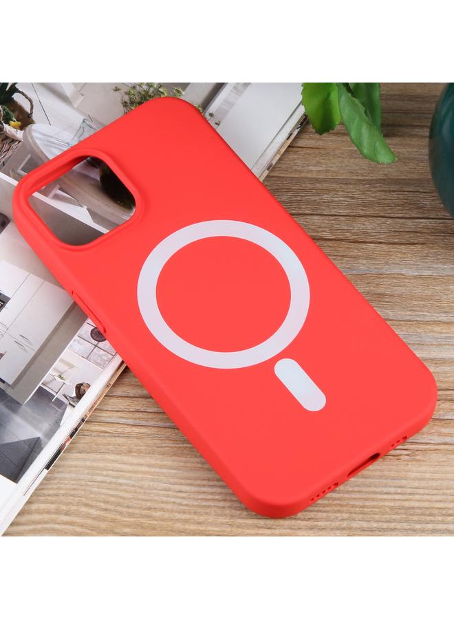 زبون جراب هاتف iPhone 11 MagSafe من السيليكون السائل - Image 2