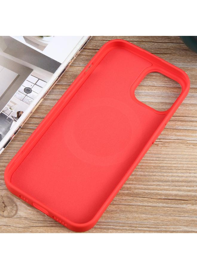 زبون جراب هاتف iPhone 11 MagSafe من السيليكون السائل - Image 4