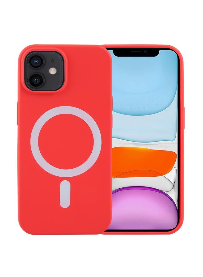 زبون جراب هاتف iPhone 11 MagSafe من السيليكون السائل - Image 1