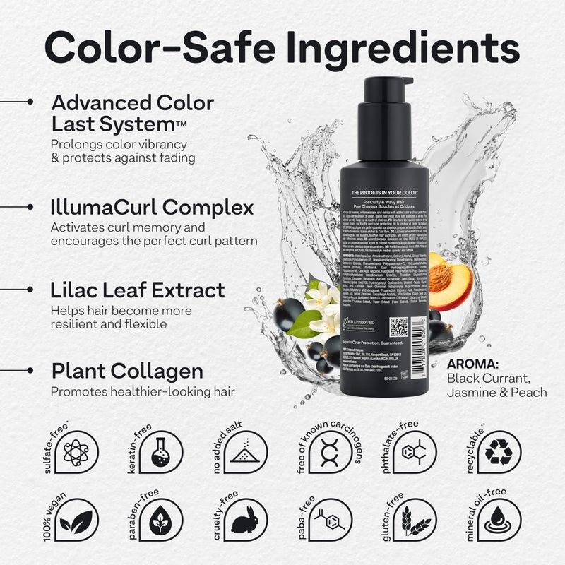 Colorproof Tru Curl Enhancing CrÃ¨me 6.4 Fl oz. Curl Creme with Black Currant, Jasmine & Peach Scent, Anti-Frizz, Humidity Control & Nourishing Curl Cream for Curly Hair Formula - Image 2