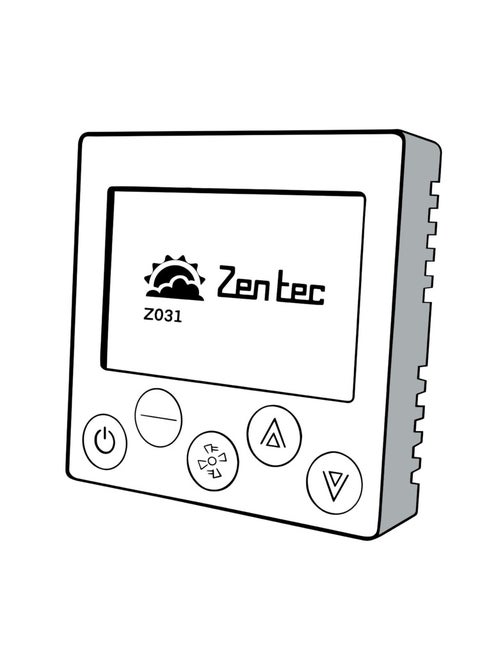 Universal Wall-Mounted Programmable Logic Controller With Segment LCD Z031