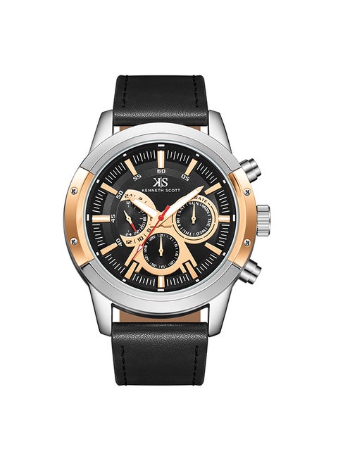 Men'S Black  Dial Analog Watch - K24121-Slbbk