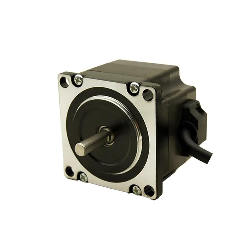 محرك السائر 8 مم قطر العمود 6.35 مم 0.6 نيوتن متر 3 أمبير 4 أسلاك 2 طور 41 مم طول الجسم - Image 5