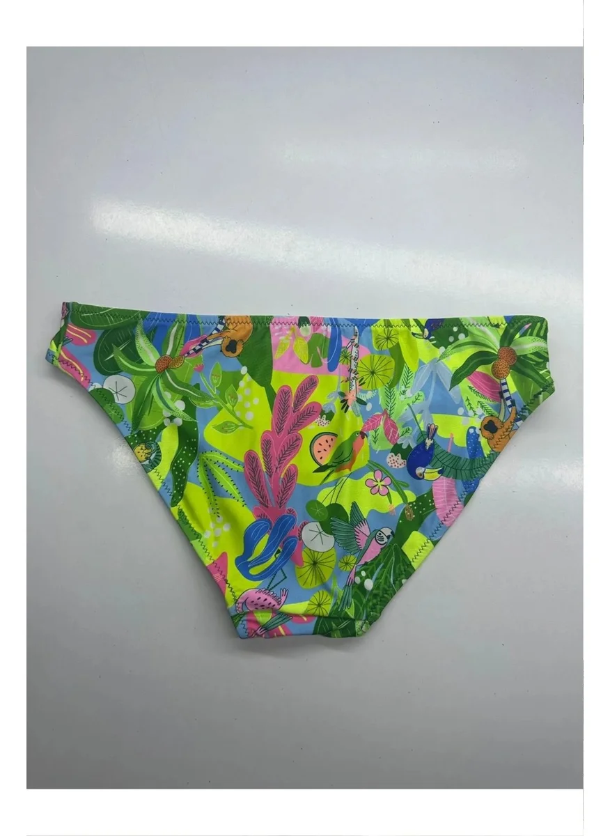 سوانا Women's Colorful Patterned Bikini Bottom